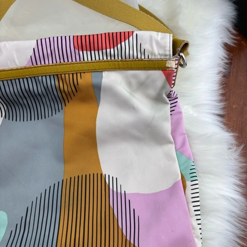 Fossil Colorful Abstract Messenger Bag
